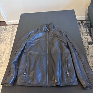 Marc New York Brown Leather Jacket